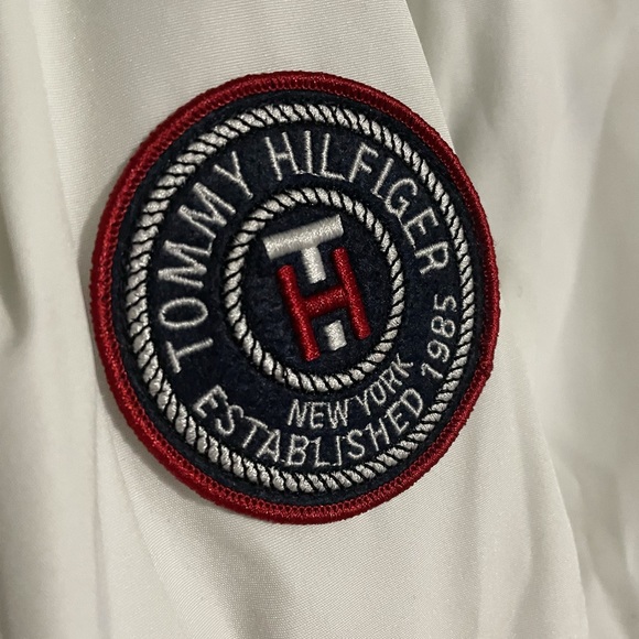 White Tommy Hilfiger Systems Jacket Shell Only M - Picture 5 of 14
